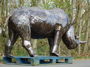 Neushoorn ''Suma'' XXL - 120 x 250 cm - Handgemaakt en Uniek