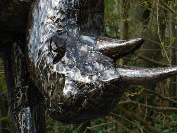 Neushoorn ''Suma'' XXL - 120 x 250 cm - Handgemaakt en Uniek