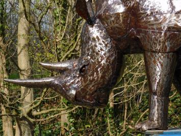 Neushoorn ''Suma'' XXL - 120 x 250 cm - Handgemaakt en Uniek