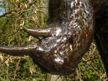 Neushoorn ''Suma'' XXL - 120 x 250 cm - Handgemaakt en Uniek