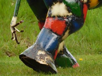 Olifant in Kleur - 135 x 180 cm - Handgemaakt & Uniek