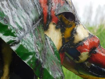 Olifant in Kleur - 135 x 180 cm - Handgemaakt & Uniek