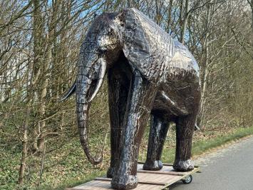 Elefant ''Igor'' XXL - 210 cm - Handgefertigt & Einzigartig