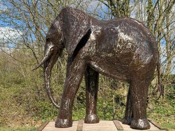 Elefant ''Igor'' XXL - 210 cm - Handgefertigt & Einzigartig