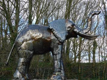 Olifant Jumbo XXL - 225 x 290 cm - Handgemaakt & Uniek