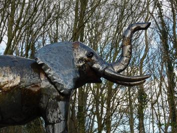 Olifant Jumbo XXL - 225 x 290 cm - Handgemaakt & Uniek