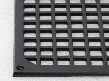 Gitter - 20 x 20 cm - Schwarz - Eisen