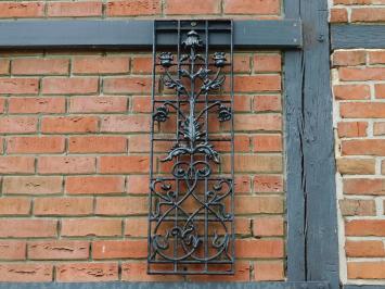 Einmalig: Gitter - Ornament - Anthrazit - 94 cm - Gusseisen