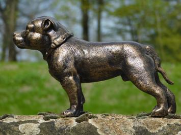 Statue Pitbull - cast iron - dog sculpture