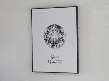 Gemälde Diamant - 40 x 30 cm