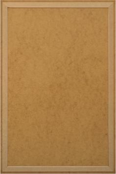 Schilderij Hert met Bloemen - 90 x 60 cm