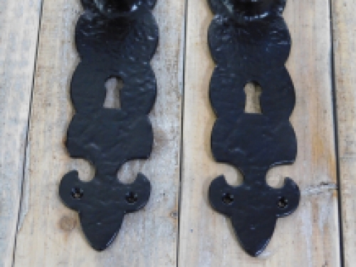 Set of door hardware for internal doors - iron - black - BB72