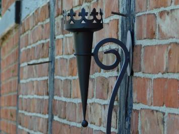 Set Kasteelfakkels / Wandfakkels – 2 Stuks - 50 cm - Authentieke uitstraling