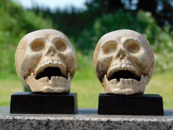 Skull Bookend Set – Cast Iron