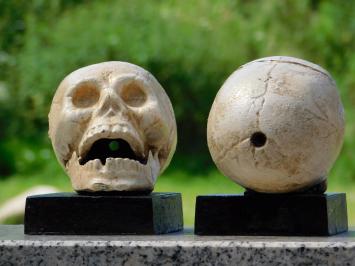 Skull Bookend Set – Cast Iron