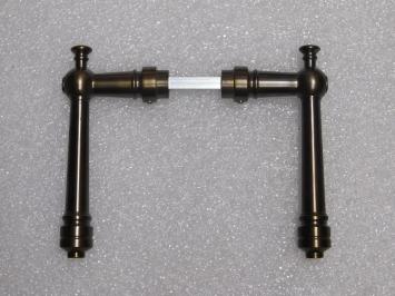 Montel Türgriffset – Dunkel patiniertes Messing