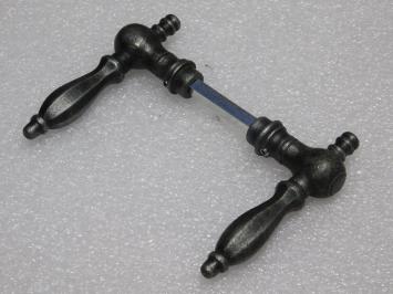 Set of Kensington Door Handles - Cast Iron Galvanised