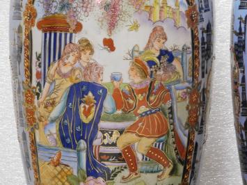 Set Vintage-Vasen – 60 cm – Porzellan – Asiatischer Stil