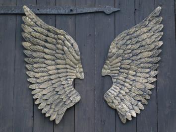 Set of Angel Wings - 70 cm - Metal