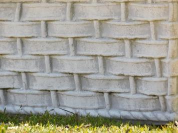 Sierlijke Bloembak van Steen - 90 cm - Steen