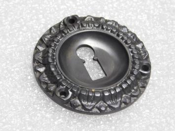 Slotrozet BB - Rond - Donker Gepatineerd Messing