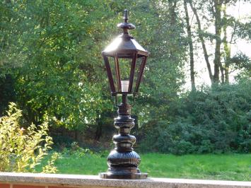 Classic Pedestal Light - 83 cm - Black - Aluminum - Outdoor Light