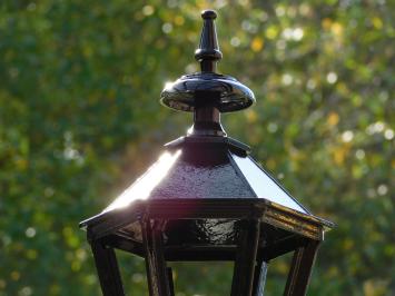 Classic Pedestal Light - 83 cm - Black - Aluminum - Outdoor Light