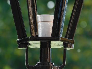 Classic Pedestal Light - 83 cm - Black - Aluminum - Outdoor Light