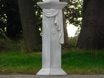 Garden Statue of Mary on Medusa Pedestal - 170 cm - Stone Statue and Column Set