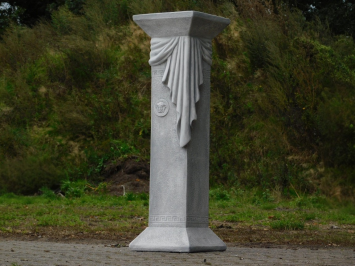 Garden Statue of Mary on Medusa Pedestal - 170 cm - Stone Statue and Column Set