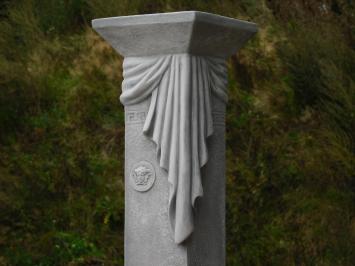 Garden Statue of Mary on Medusa Pedestal - 170 cm - Stone Statue and Column Set