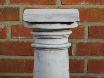 Stone pedestal - Round Square - 80 cm - Column