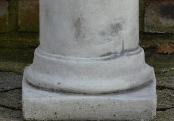 Stone pedestal - Round Square - 80 cm - Column