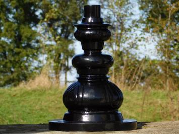 Standsäule - Schwarz - 31 cm - Alu