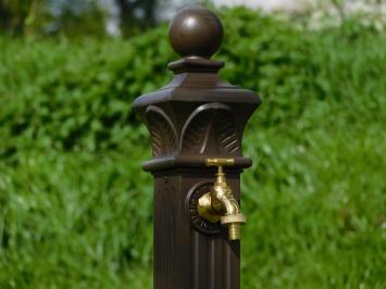 Pedestal water tap - Brown - Alu - Brass Tap