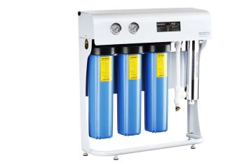 Large water purification system / cleaning device, home / campsite / more