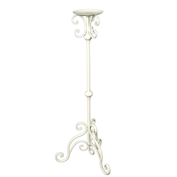 Stehender Kerzenhalter – 80 cm – Vintage White 