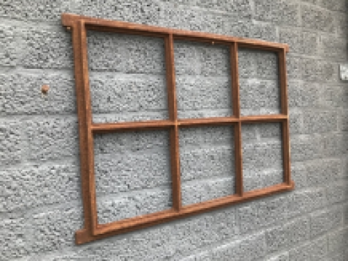 Cast iron stable window rectangular shape