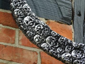 Bull skull XL with skulls - 85 x 80 cm - Polystone
