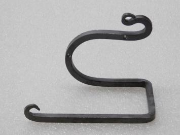 Toilet roll holder - Iron - Clear lacquered