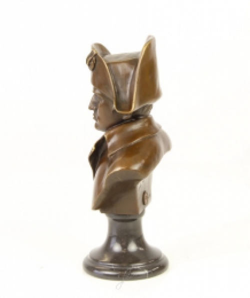 Een bronzen/sculptuur van Napoleon, buste