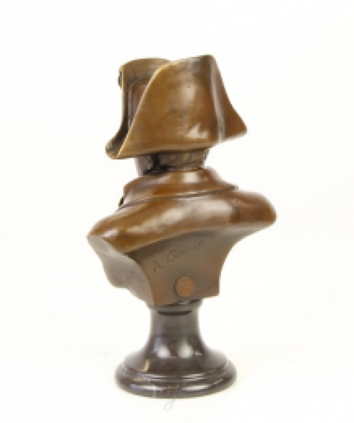 Een bronzen/sculptuur van Napoleon, buste