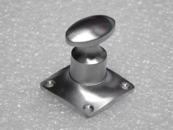Toilettenschloss „Vrij/Bezet“ – Dunkel-Nickel