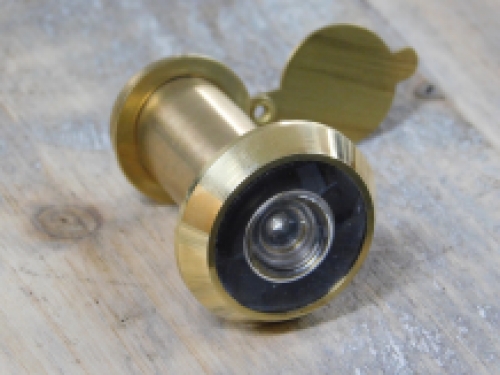 Door spy - Brass - 36-60 mm - Field of view 200 °
