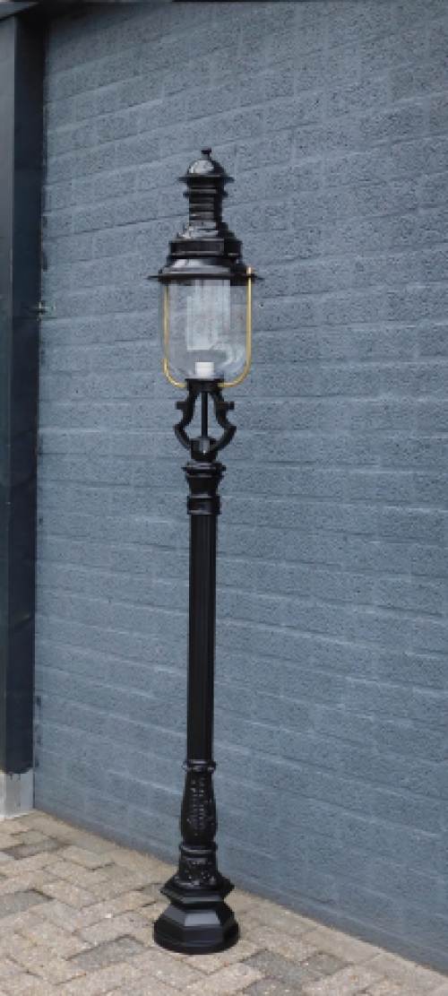 Lantern ''Unique'' - outdoor lamp, vertical lantern - black