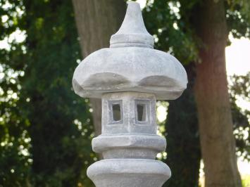 Eenmalig: Japanse Tuinlantaarn - 80 cm - Steen