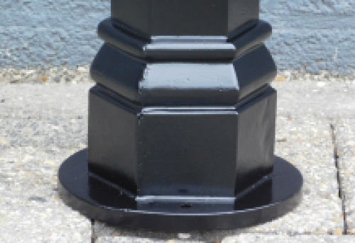 Lantern ''Max'' - outdoor lamp, vertical lantern, black