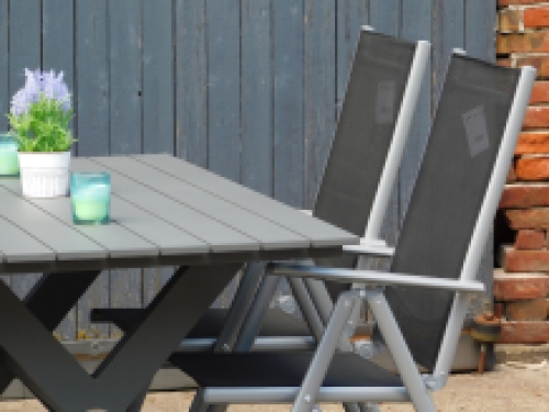 Laatste: Tuinset Malaga - 4 stoelen en tafel