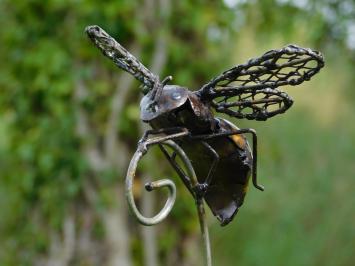 Garden stake Bee - 90 cm - Metal - Handmade