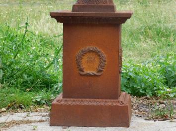 Tuinvaas op Sokkel - 112 cm - Gietijzer - Rust